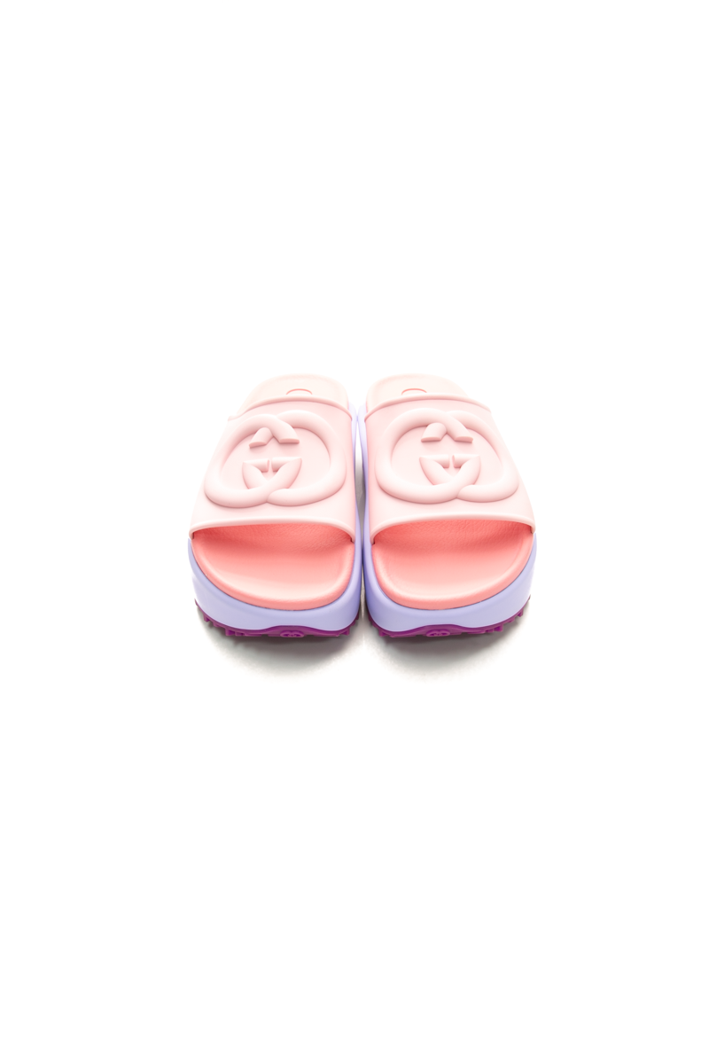 Cubic Rubber Platform Slides- Size 37