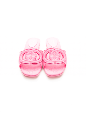 Interlocking G Slide Sandals - Size 36.5