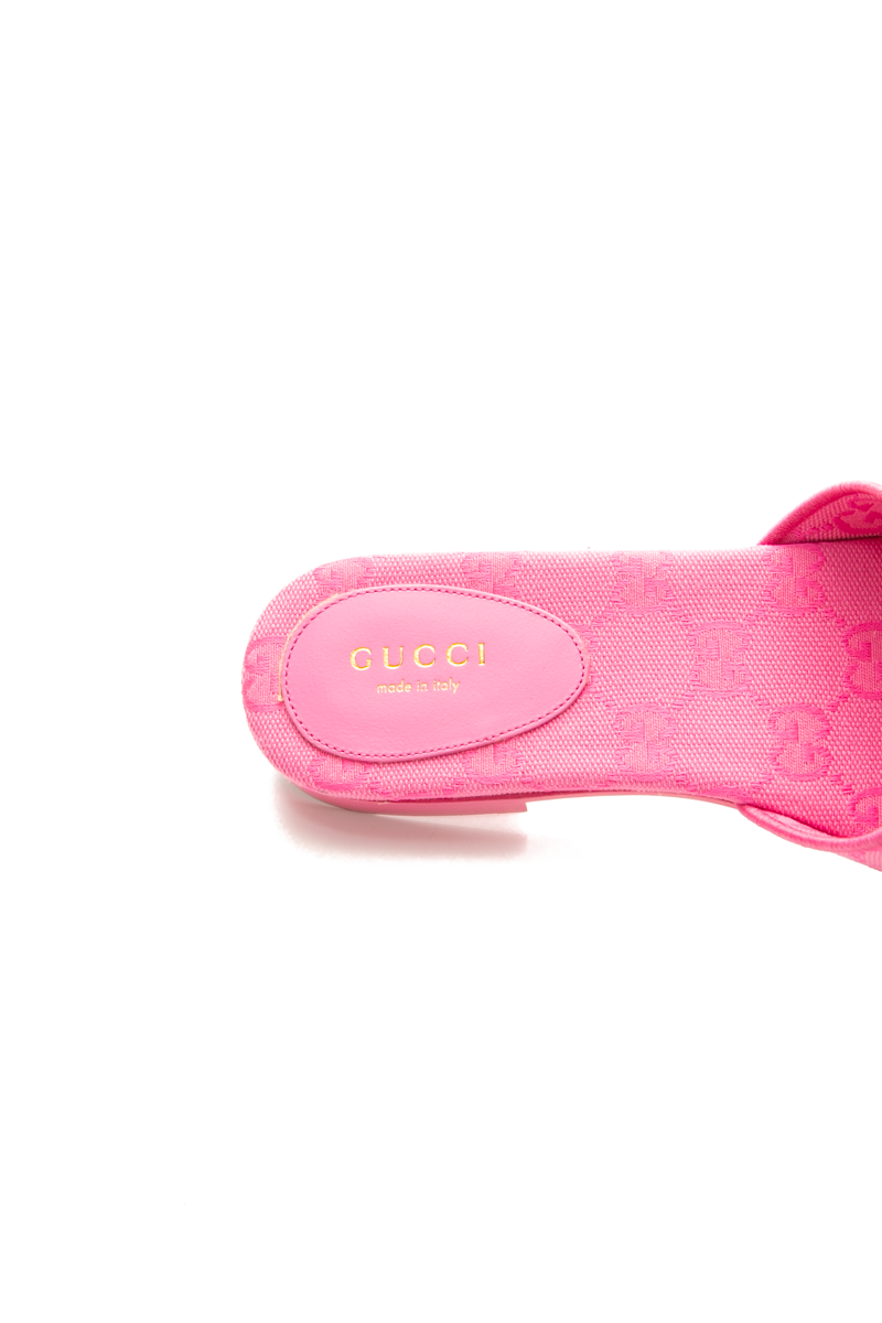 Interlocking G Slide Sandals - Size 36.5