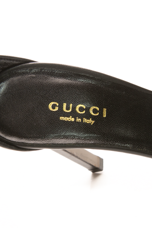 Ursula Horsebit Ankle Strap Sandals - Size 35