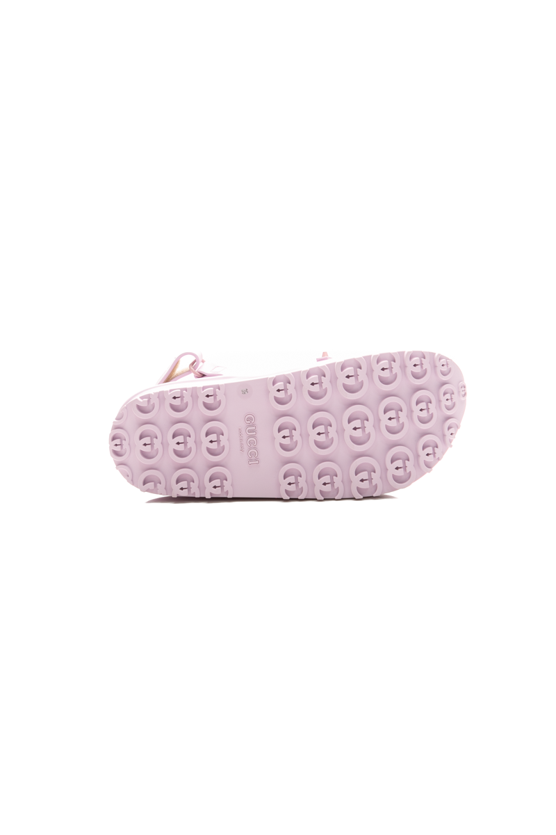 Horsebit Rubber Slingback Sandals - Size 39