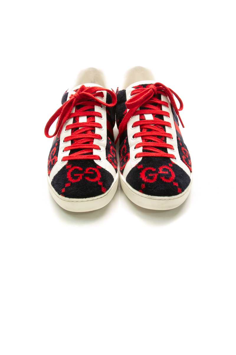 Jumbo GG Wool Sneakers - Size 40