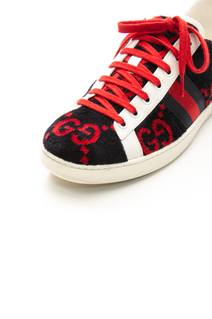 Jumbo GG Wool Sneakers - Size 40