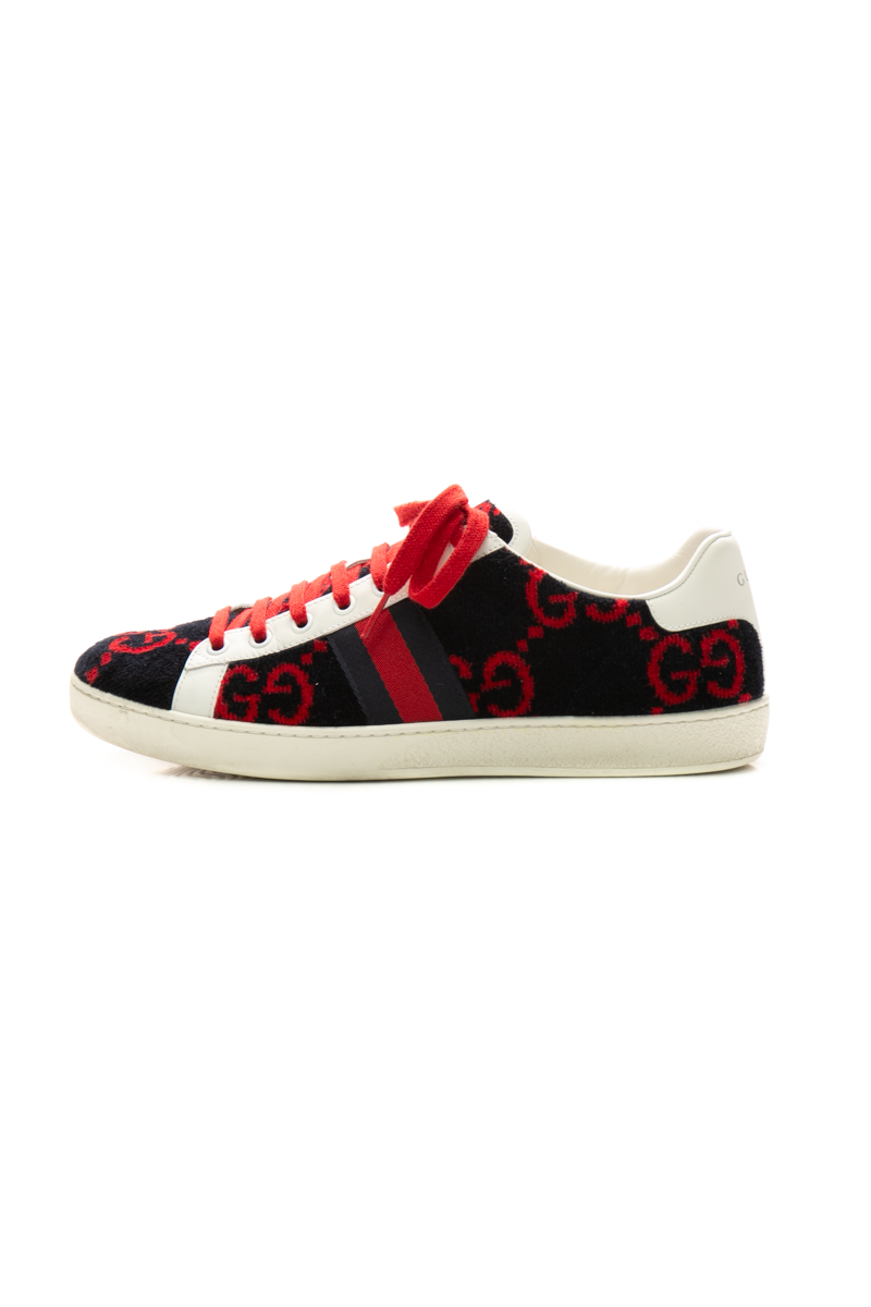 Gucci-Jumbo-GG-Wool-Sneakers-Size-40-296225