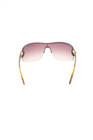 Rimless Shield Sunglasses