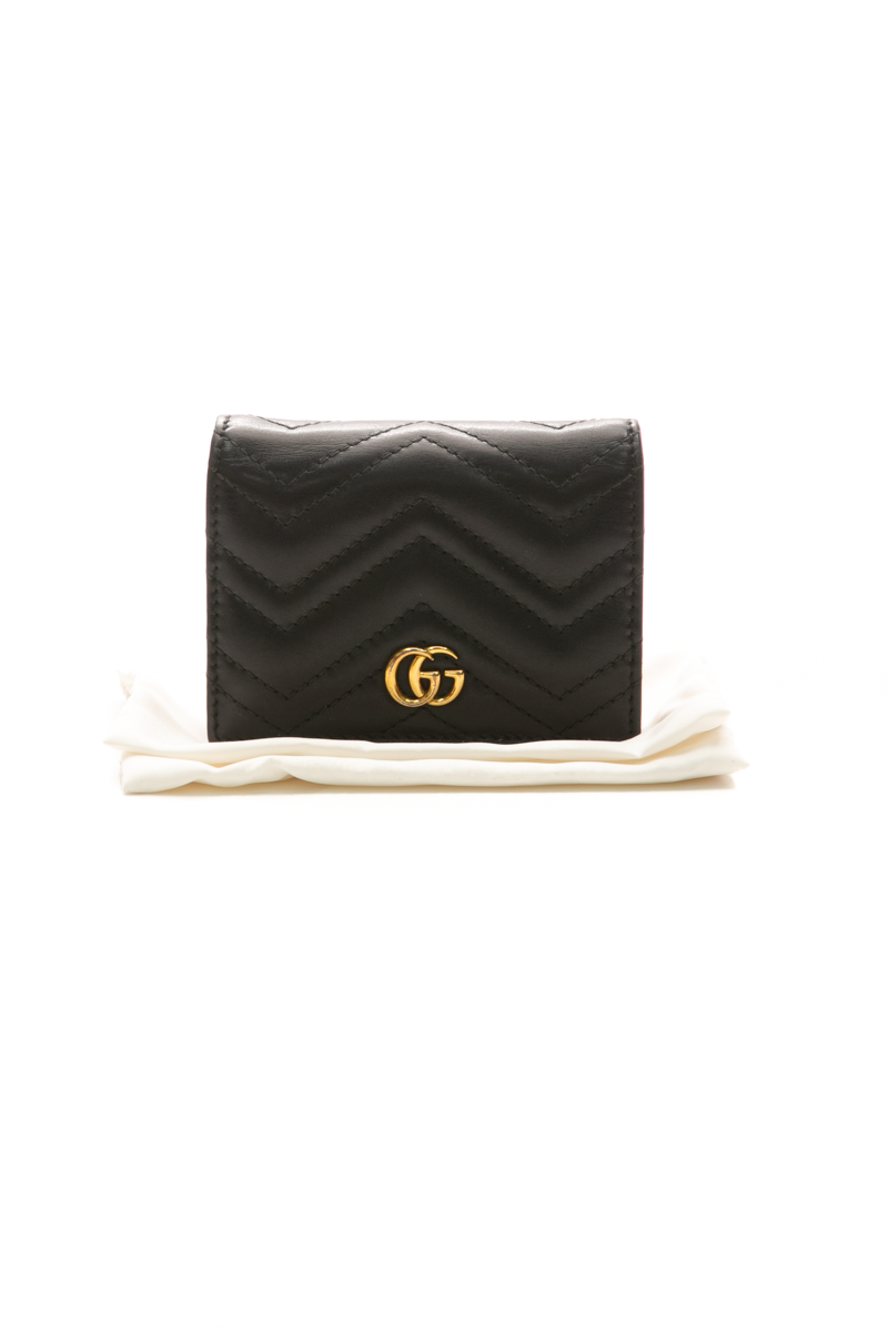 GG Marmont Card Case Wallet
