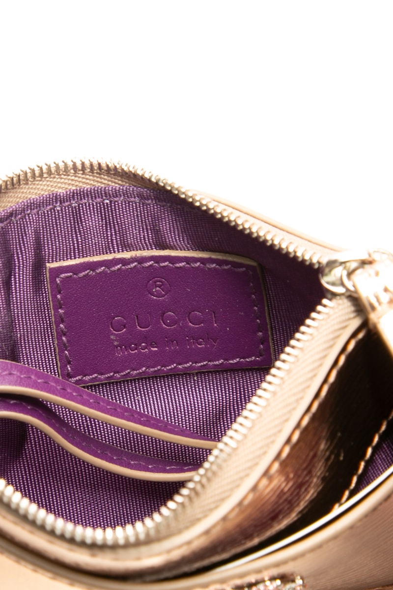 GG Marmont Zip Key Pouch