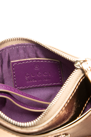 GG Marmont Zip Key Pouch