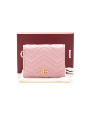 GG Marmont Card Case Wallet