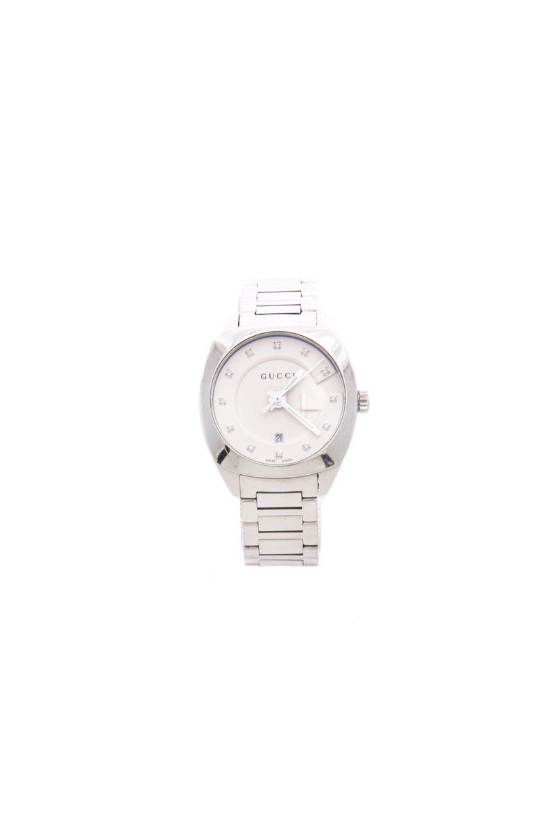 Stainless Steel Diamond Quartz Watch
