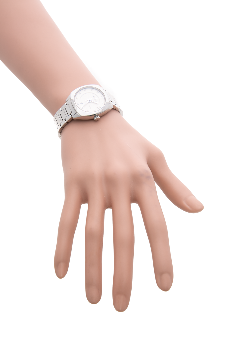 Stainless Steel Diamond Quartz Watch