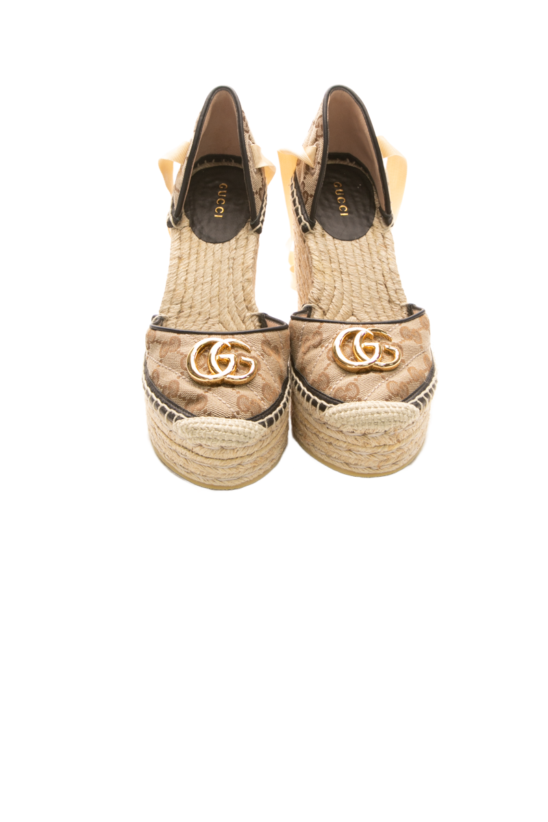 Gucci-Marmont-Espadrille-Wedges-Size- 36-293315