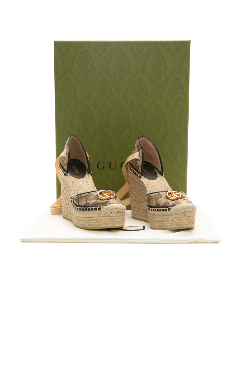Marmont Espadrille Wedges - Size 36