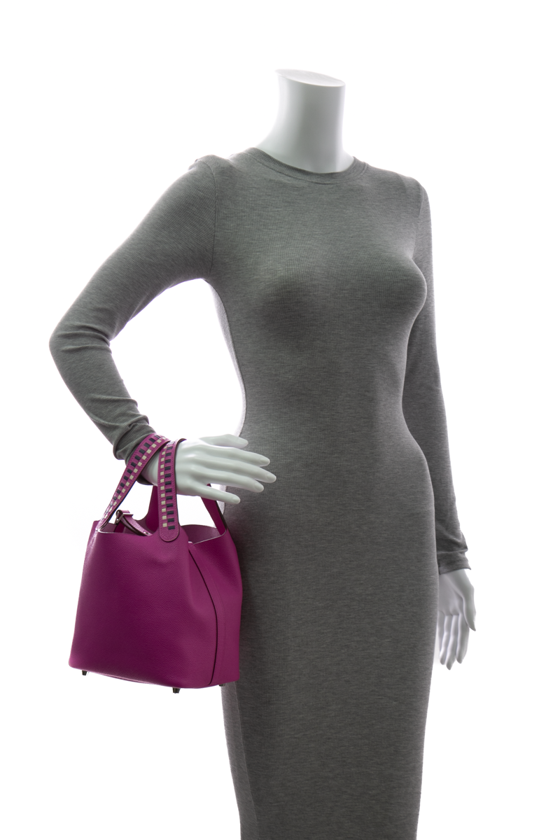 Tressage De Cuir Picotin 18 Bag