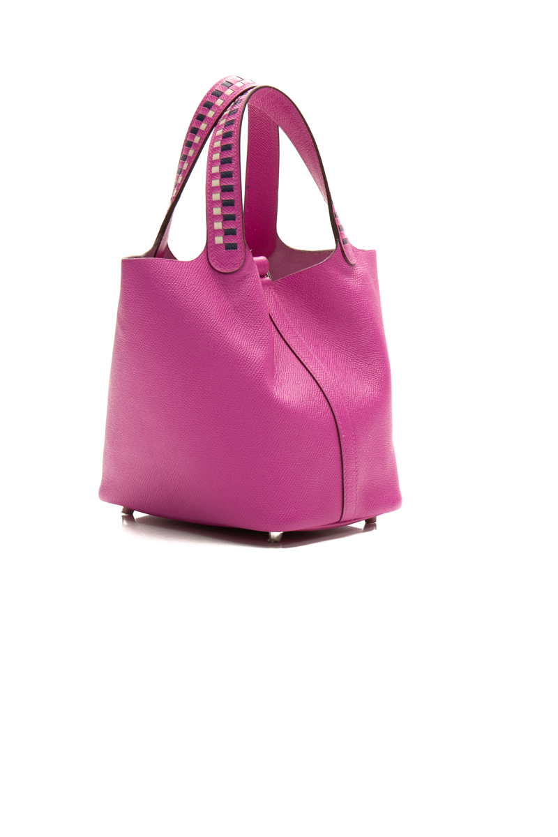 Tressage De Cuir Picotin 18 Bag