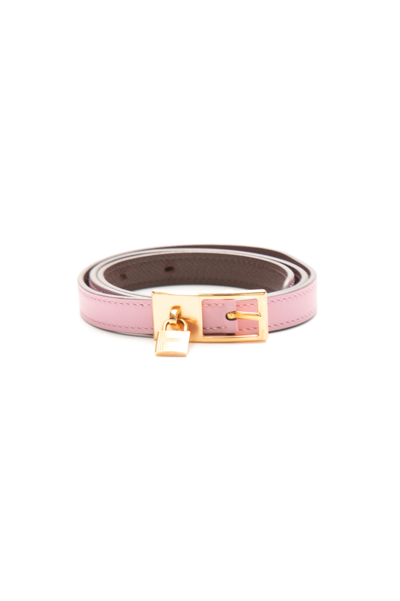 Hermes women’s 2 tone “lucky belt” Hermes Swift Epsom Lucky 15 Reversible Belt – Modaselle main image 4