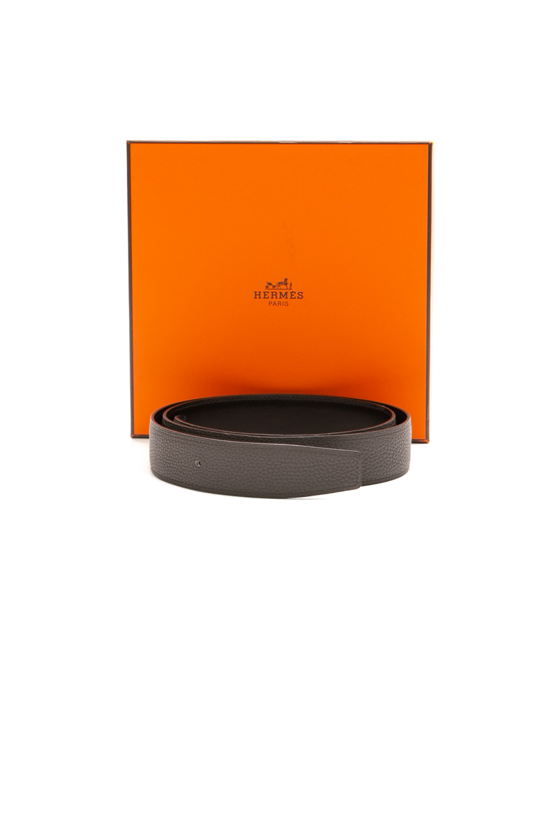 Reversible Leather Strap 32mm - Size 90