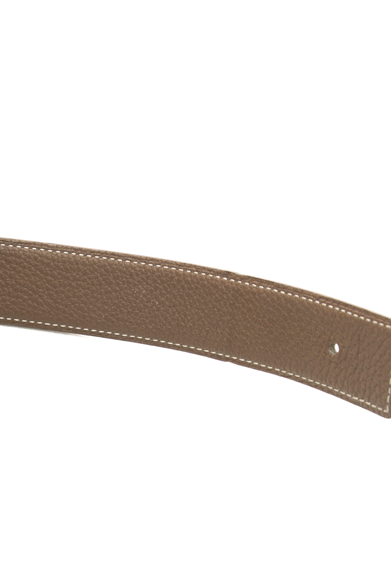 Reversible Leather Strap 32mm - Size 80