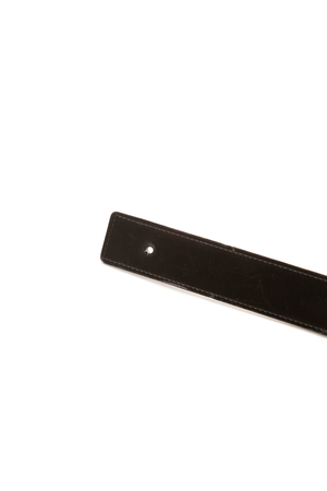 Reversible Leather Strap 32mm - Size 80