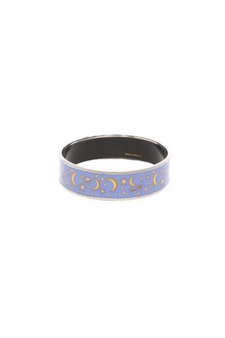 Moon & Stars Bangle Bracelet