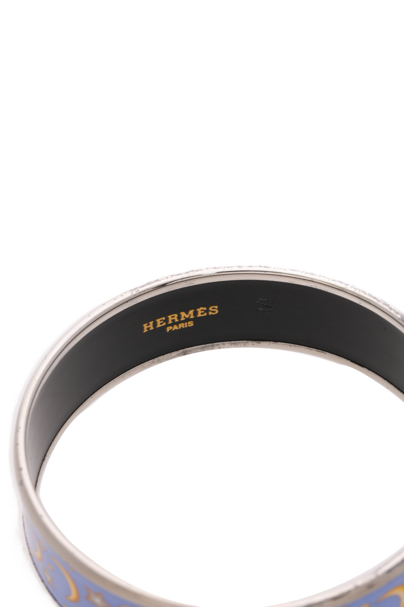 Moon & Stars Bangle Bracelet