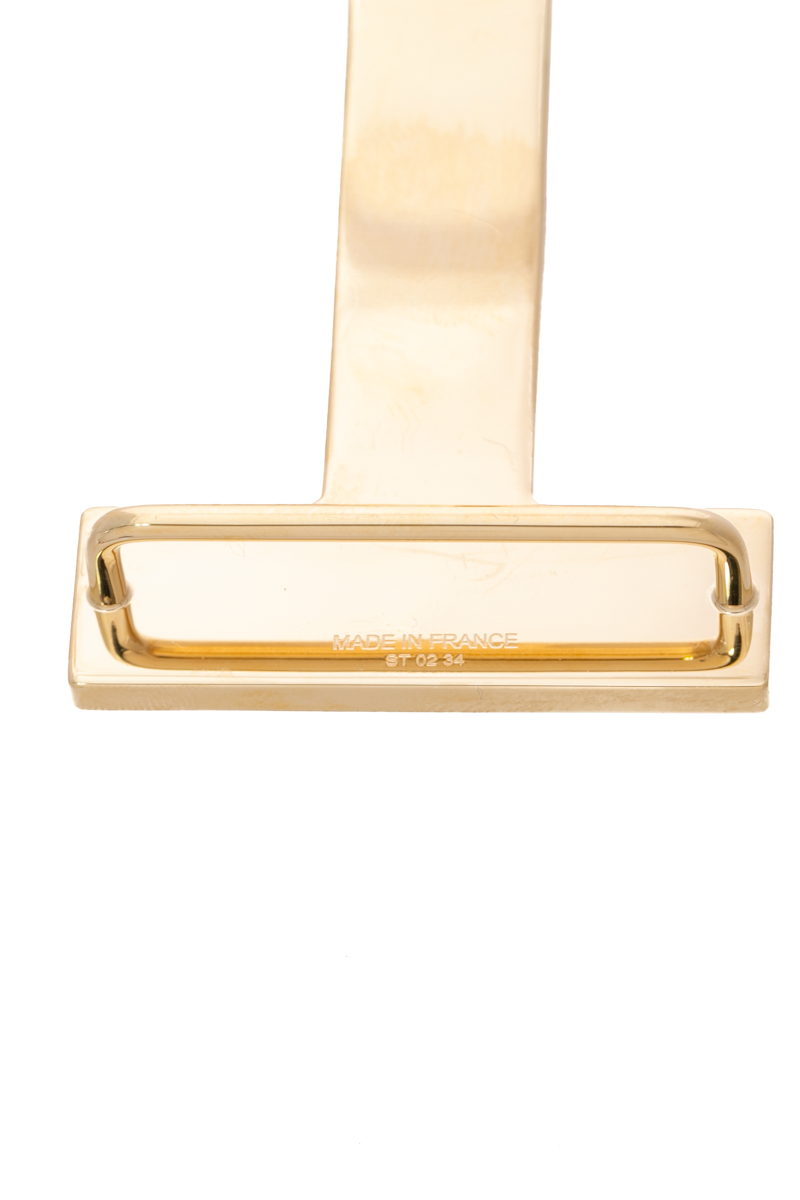 Quizz Zip Gold Buckle