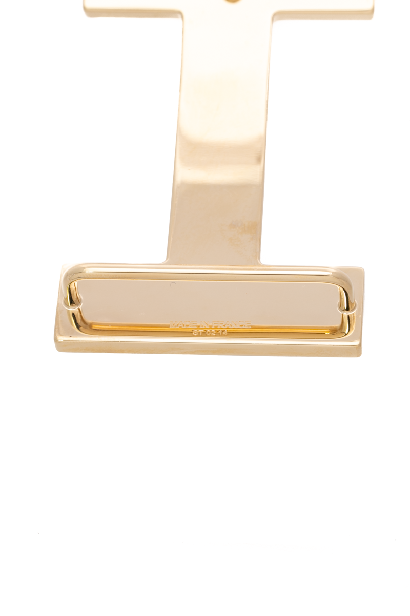 Quizz Zip Gold Buckle