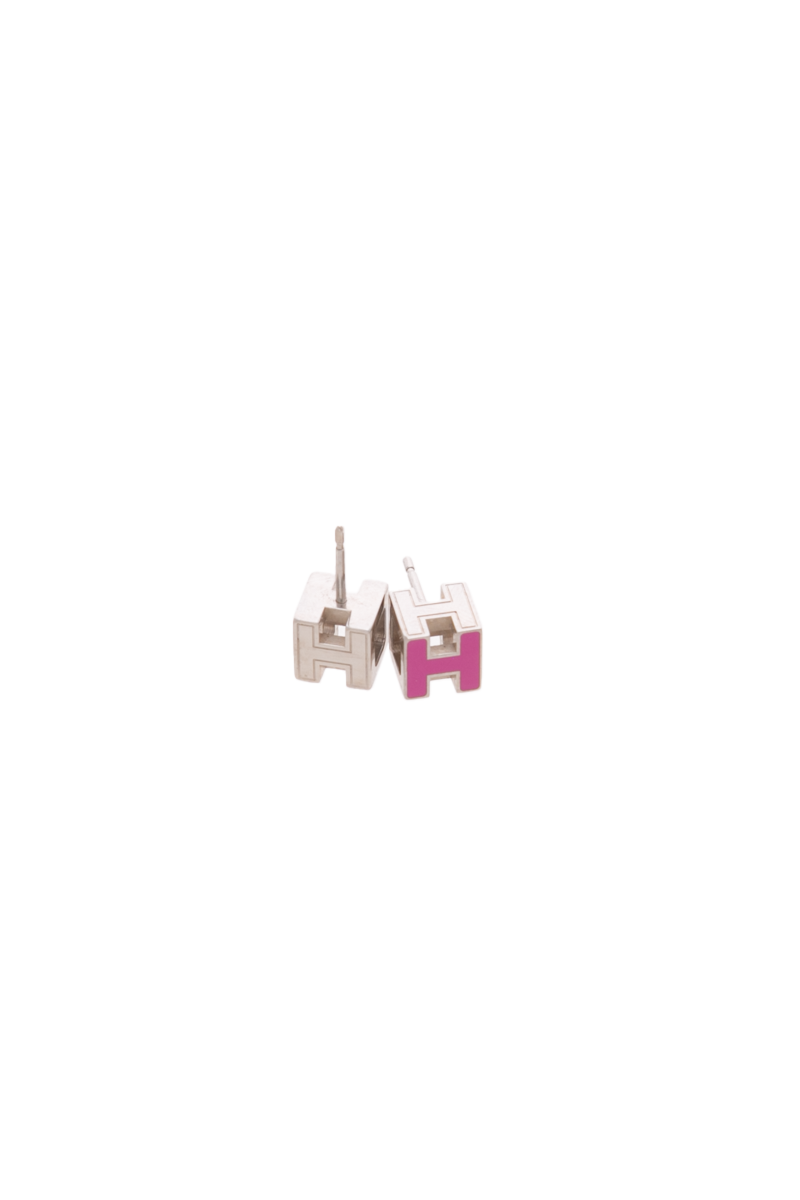 Cage d'H Cube Earrings