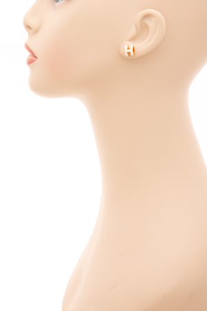 Mini Pop H Earrings