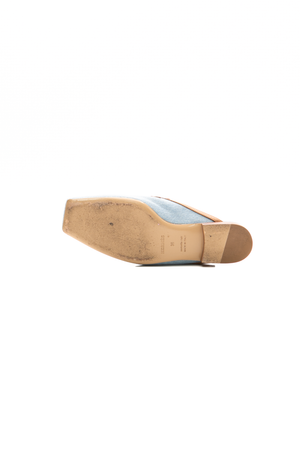 Denim Groupie Mules - Size 36
