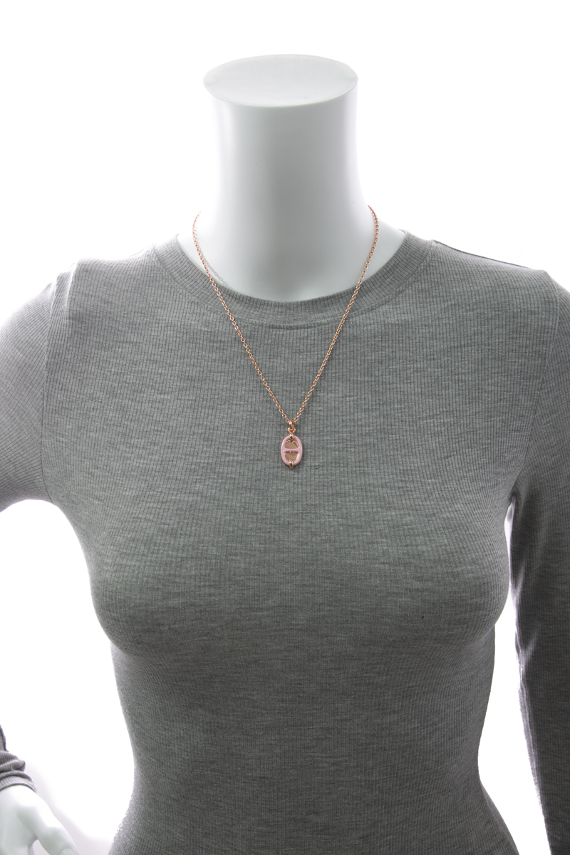 Mini Maillon Pendant Necklace