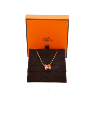 Large Pop H Necklace