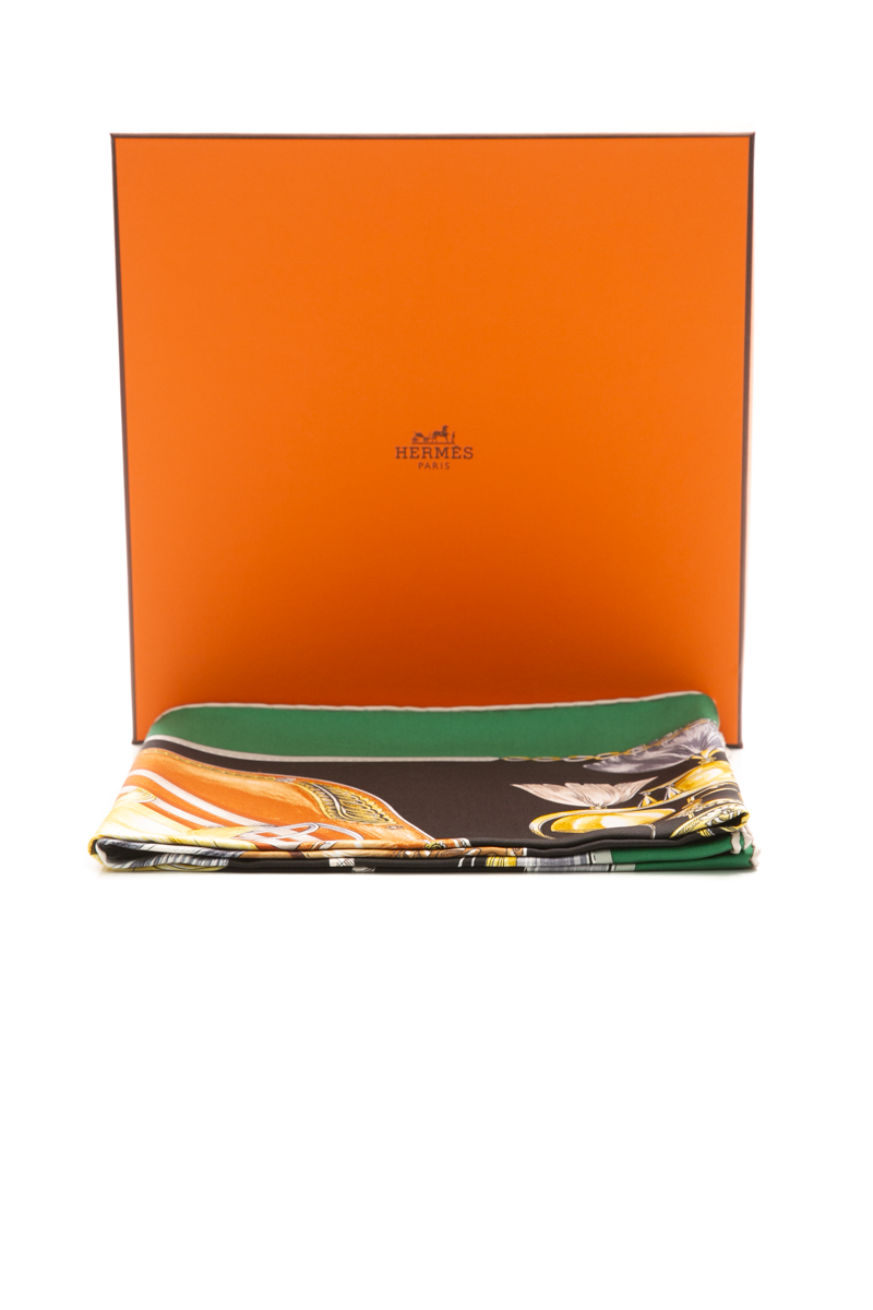 Cavalcades Silk Scarf