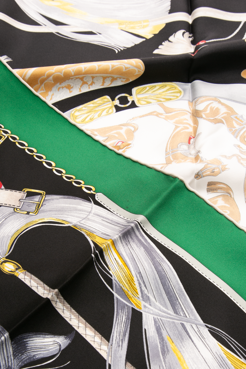 Cavalcades Silk Scarf