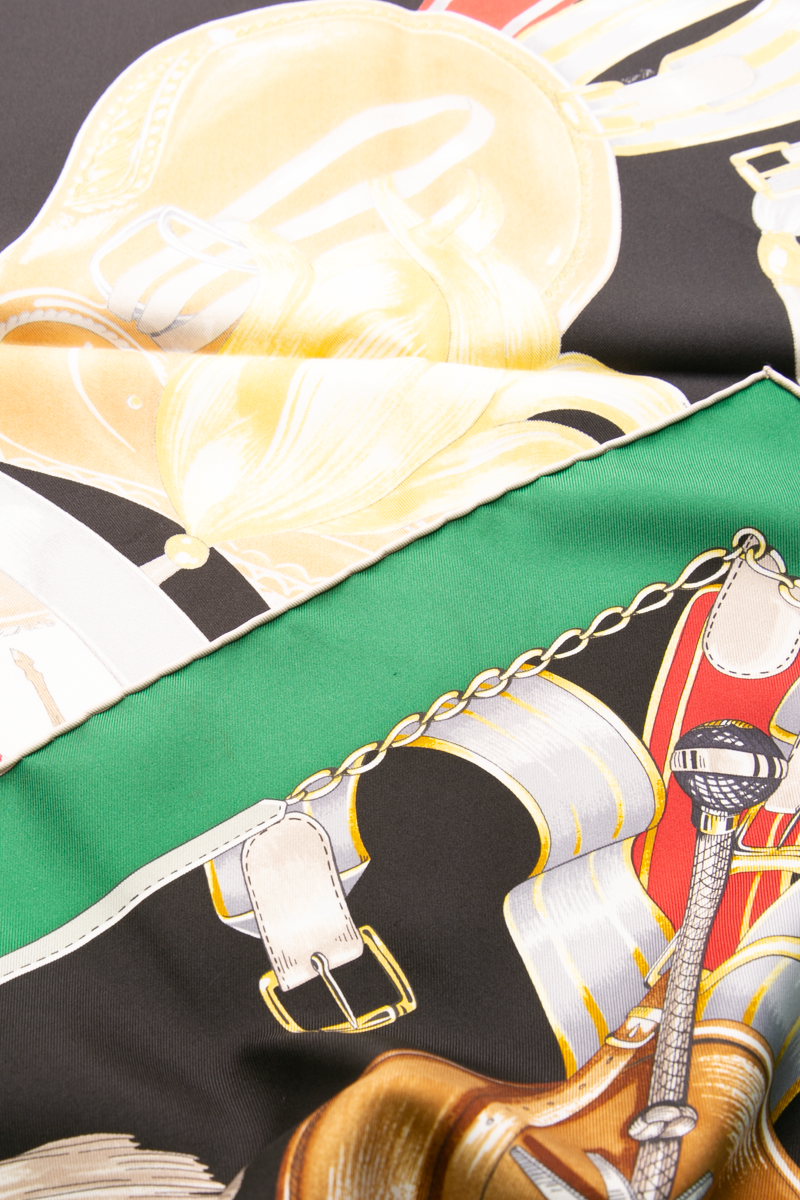 Cavalcades Silk Scarf