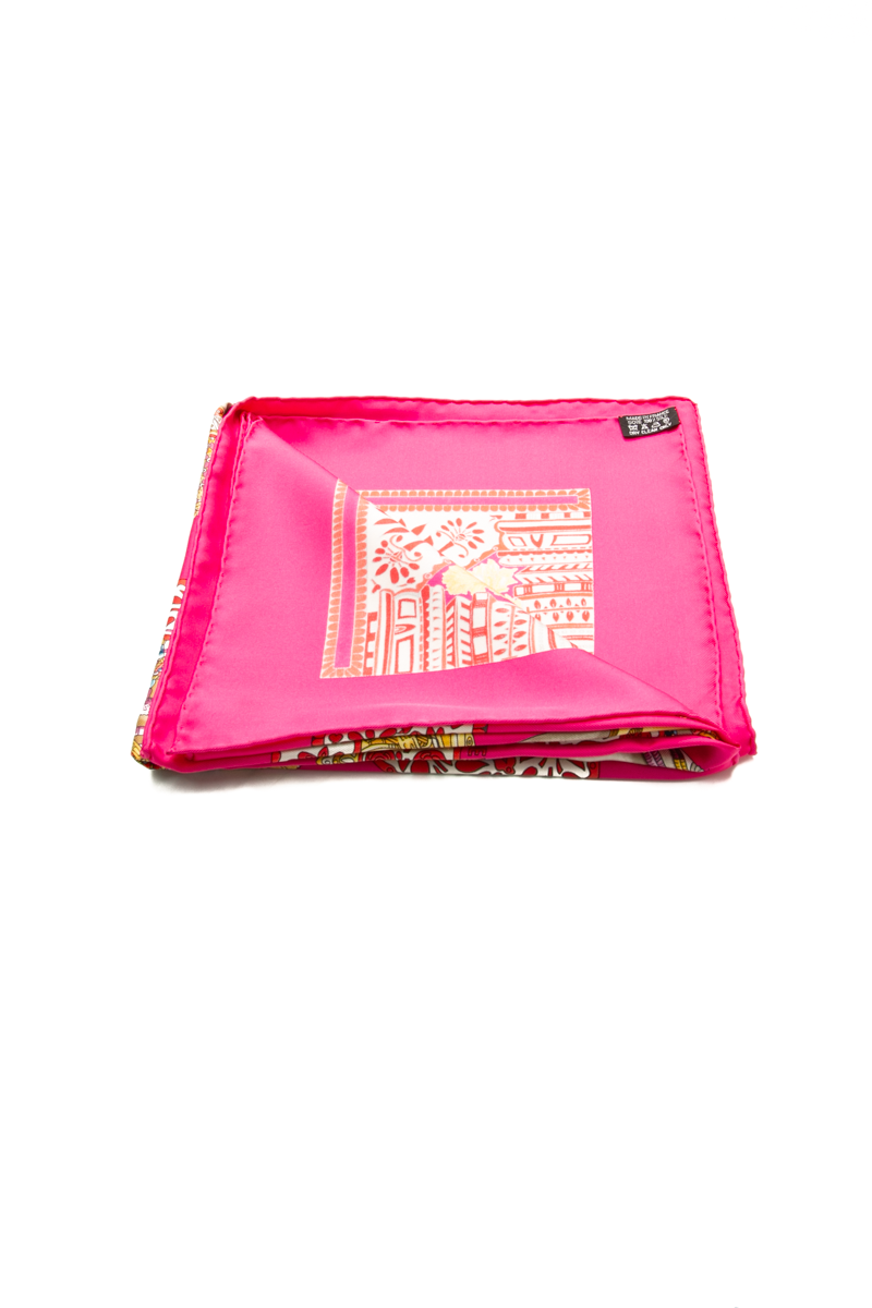 La Danse du Cheval Marwari Silk Scarf