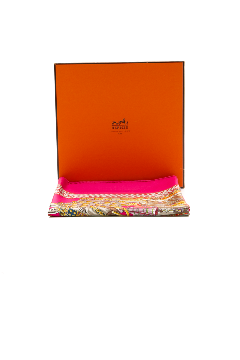 La Danse du Cheval Marwari Silk Scarf