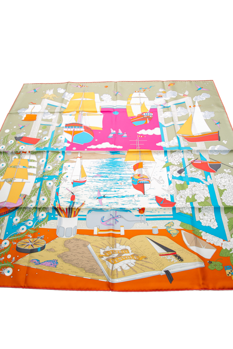 L'Esprit S'Envole Silk Scarf