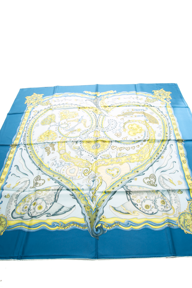 De Tout Couer Silk Scarf