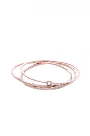 Diamond Bangle Set