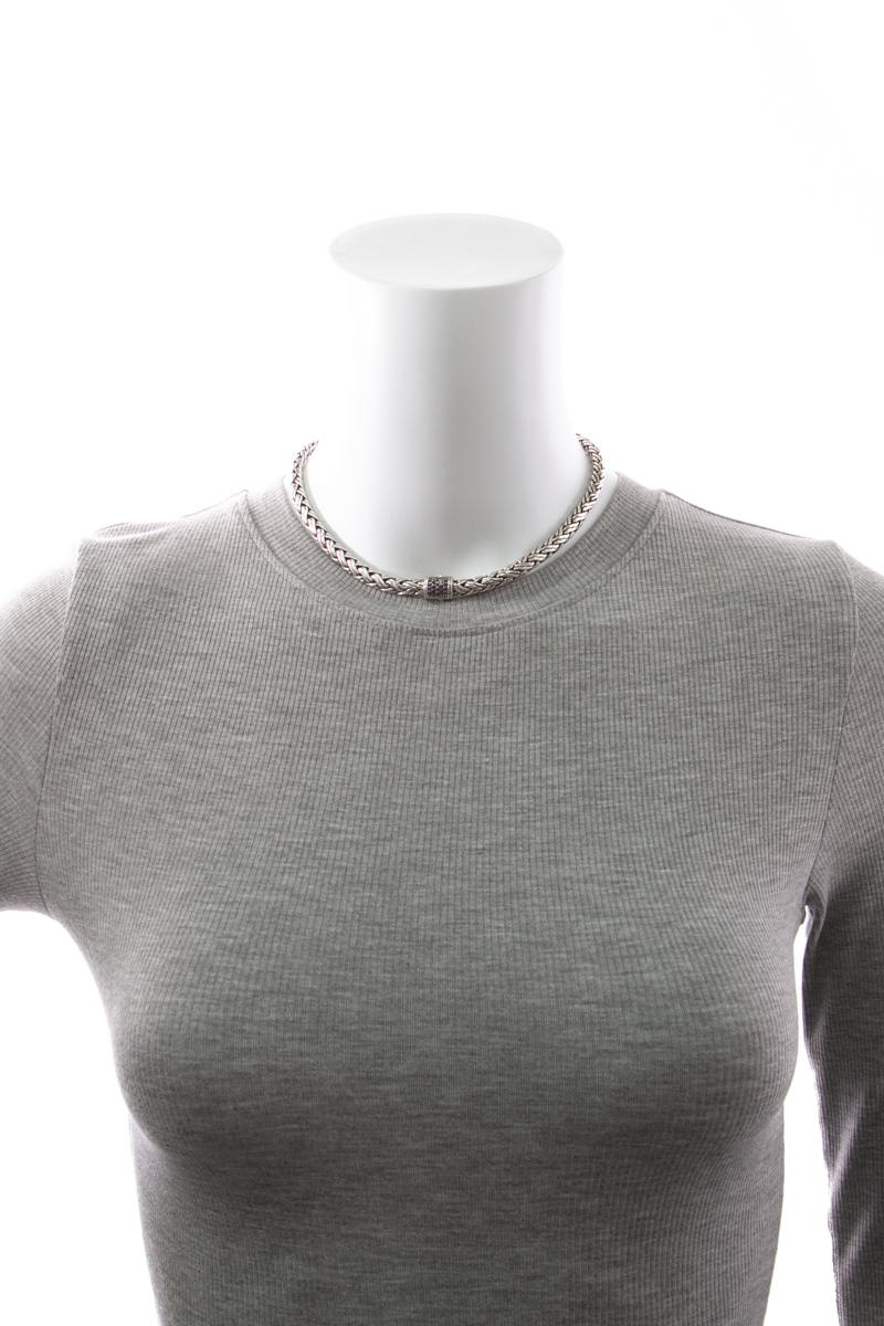 Amethyst Icon Chain Choker