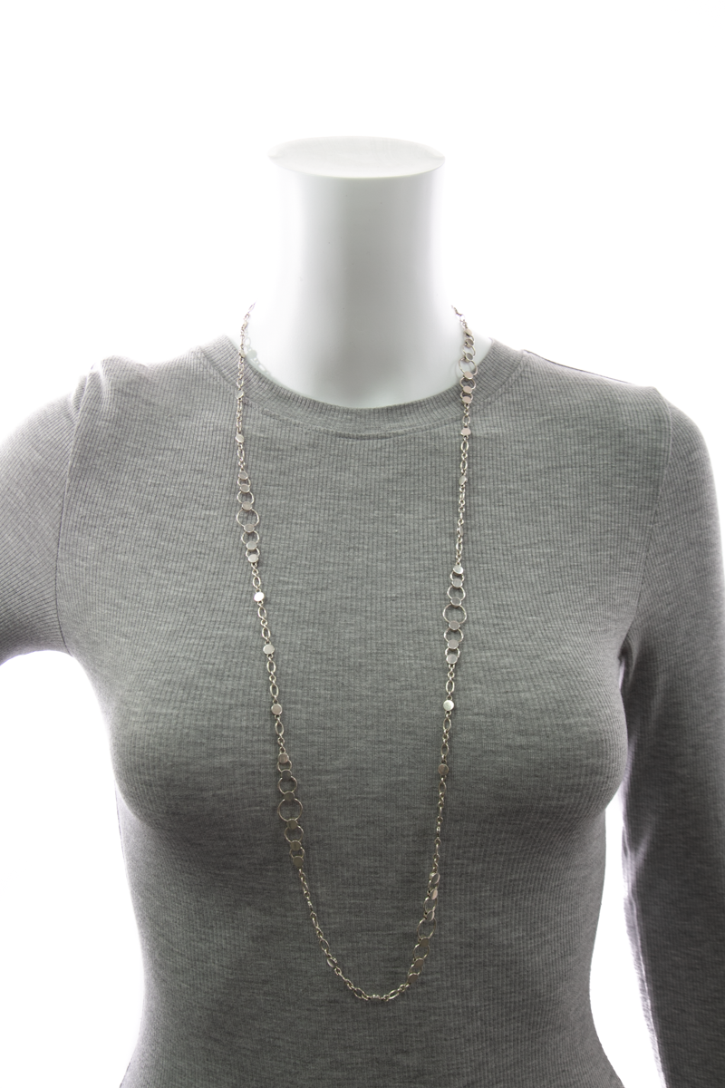 Long Circle Necklace