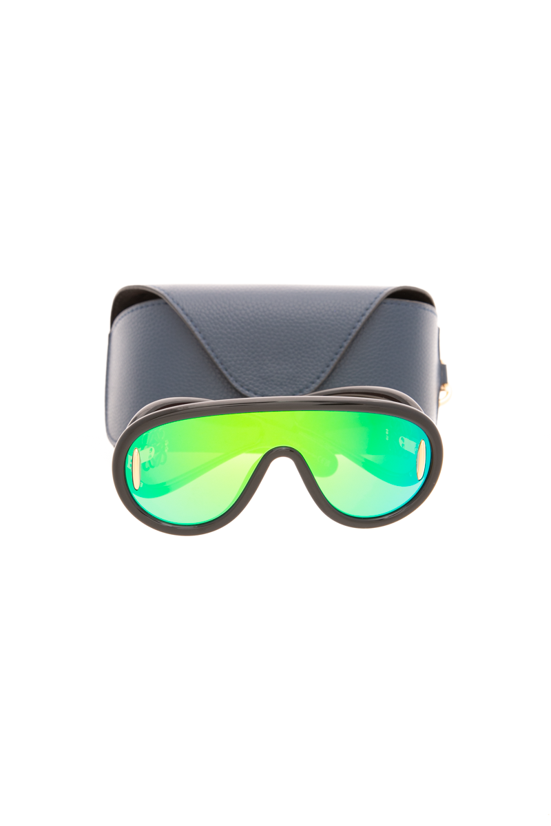 Wave Mask Anagram Sunglasses