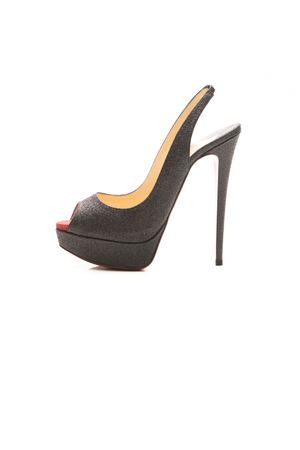 Christian-Louboutin-Lady-Peep-Sling-150-Pumps-Size-38.5-293573