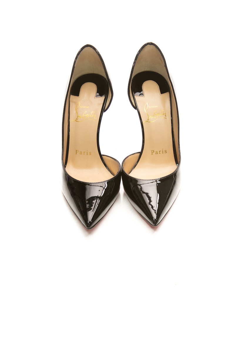 Christian-Louboutin-Iriza-100mm-Pumps- Size-34-295024