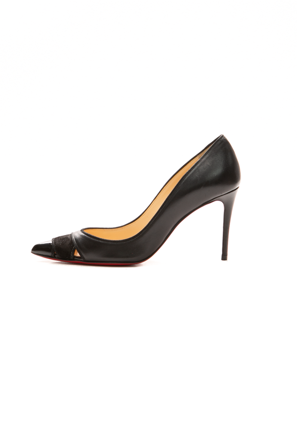 Christian Louboutin Eklectica Pumps - Size 35 - Couture USA