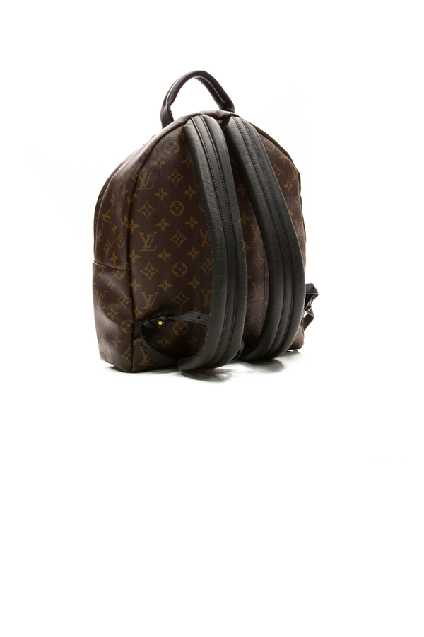 louis vuitton backpack k Palm Springs MM Colour:TRUE BLACK adidas Backpack Black | roll-top laptop backpack loved condition with creasing