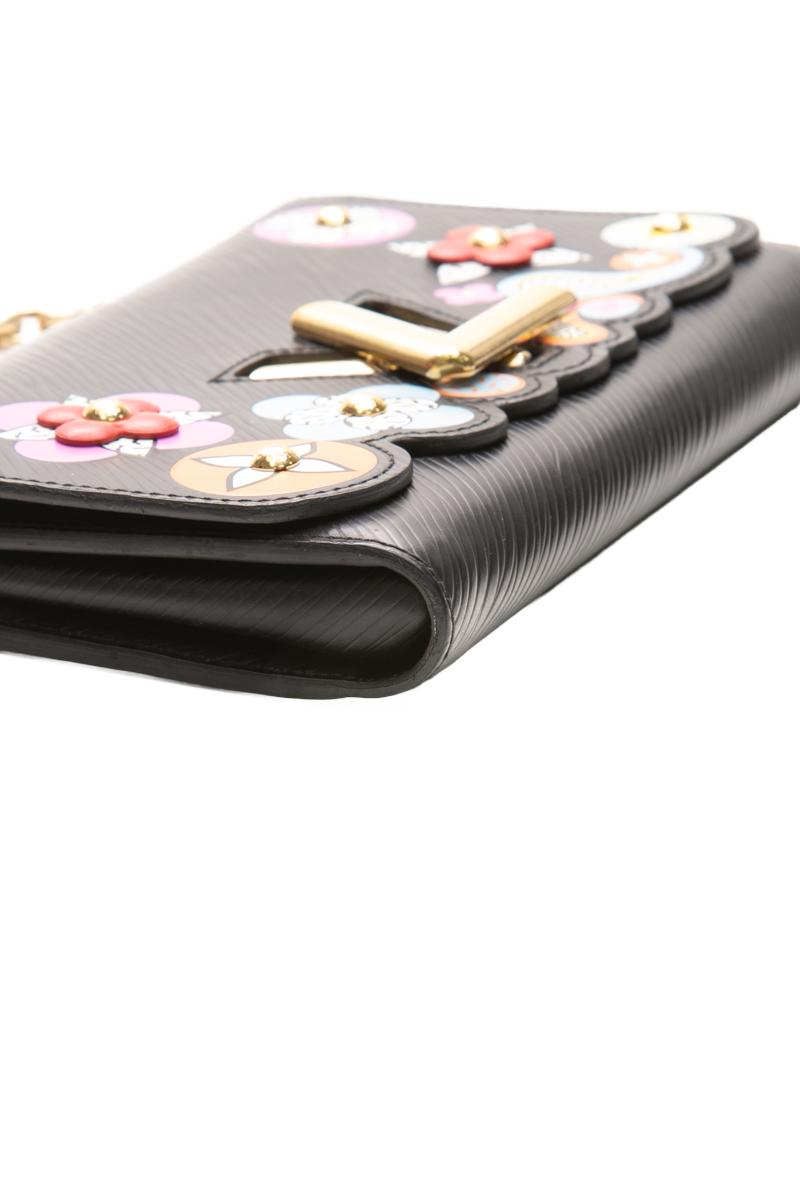 Mechanical Flowers Twist Wallet On Chain Bag