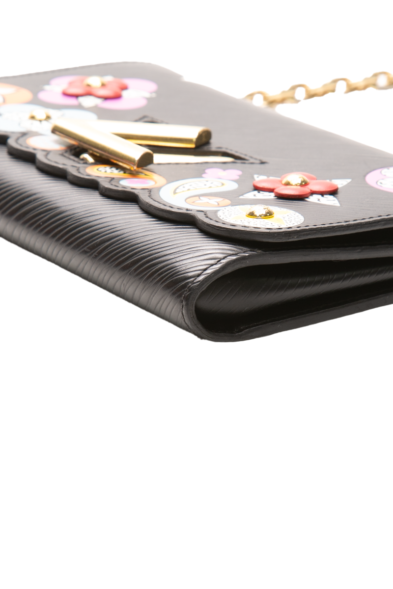 Mechanical Flowers Twist Wallet On Chain Bag