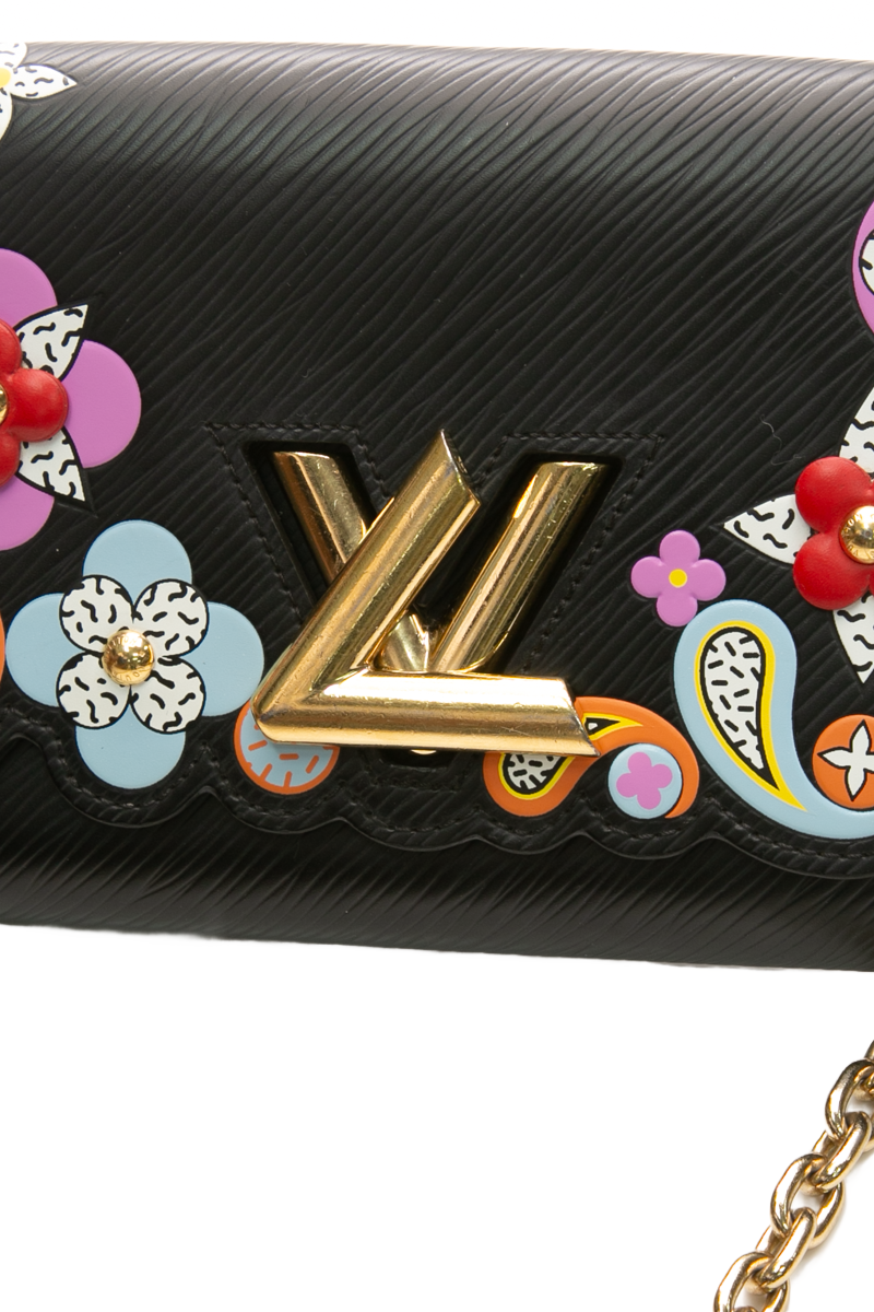 Mechanical Flowers Twist Wallet On Chain Bag